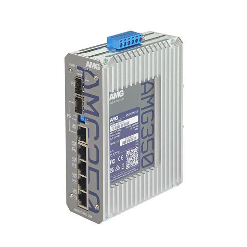 Commutateur Ethernet non administrable - AMG350-4G-1C-1S - AMG Systems - 16 ports / rail DIN / mural