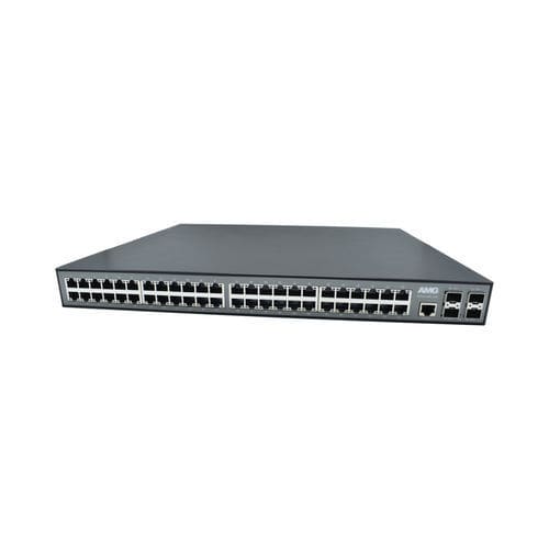Commutateur Ethernet administrable - AMG510-48GAT-4XS-P860 - AMG Systems - 52 ports / Gigabit Ethernet / de niveau 3