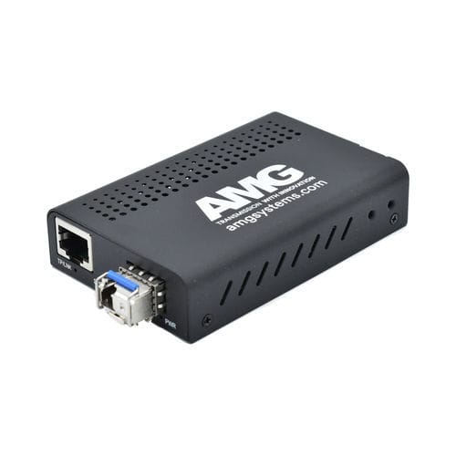 Convertisseur média - AMG210M-1F-1SS1A  - AMG Systems - de puissance / Ethernet / Ethernet média