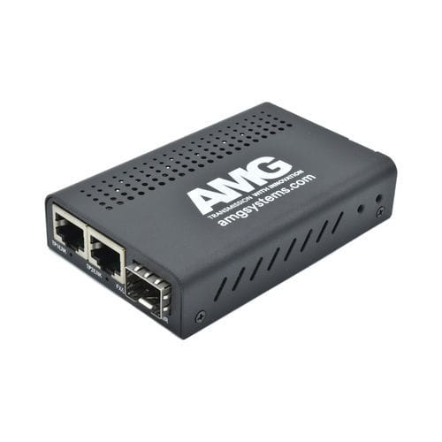 Convertisseur média - AMG210M-2G-1S - AMG Systems - Ethernet média / Gigabit Ethernet / compact