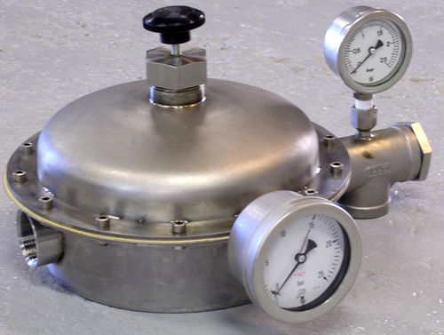 Régulateur de pression pour produits chimiques - 4TB-TI - PROTAIS-VIGIL  HYDROPNEU TECHNOLOGIC - à diaphragme / mono-étagé / en laiton