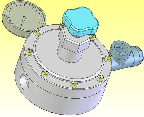 Régulateur de pression pour produits chimiques - 3TB - PROTAIS-VIGIL  HYDROPNEU TECHNOLOGIC - à ressort / mono-étagé / 4-20 mA