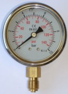 Manomètre à cadran - MICX - PROTAIS-VIGIL  HYDROPNEU TECHNOLOGIC - en laiton / en acier inoxydable / pour gaz