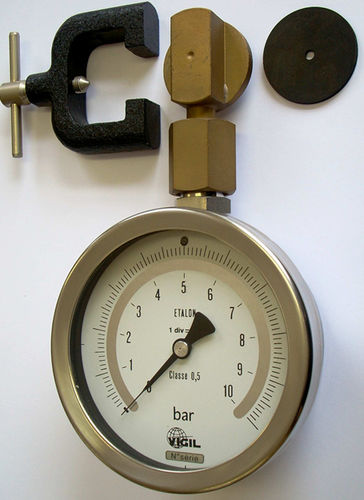 Manomètre à cadran - M17 - PROTAIS-VIGIL  HYDROPNEU TECHNOLOGIC - à bride / en laiton / en aluminium