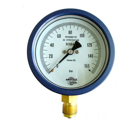 Manomètre à cadran - M19	 - PROTAIS-VIGIL  HYDROPNEU TECHNOLOGIC - en acier inoxydable / en aluminium / pour gaz