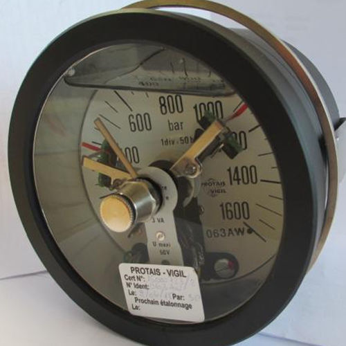 Manomètre à cadran - ILS - 53 - PROTAIS-VIGIL  HYDROPNEU TECHNOLOGIC - G 1/2 / en verre / en laiton