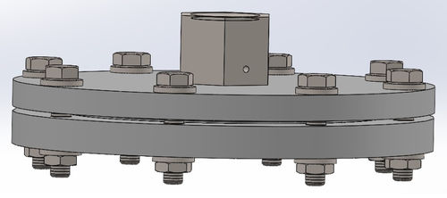 Séparateur à membrane avec fixation par bride - S772A  - PROTAIS-VIGIL  HYDROPNEU TECHNOLOGIC - pour manomètre / pour applications hygiéniques / de mesure