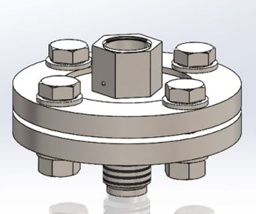 Séparateur à membrane avec raccord fileté - S631A - PROTAIS-VIGIL  HYDROPNEU TECHNOLOGIC - pour manomètre / pour applications hygiéniques / de mesure