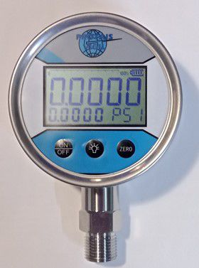 Manomètre absolu - PVQYB108/118 - PROTAIS-VIGIL  HYDROPNEU TECHNOLOGIC - relatif / numérique / montage arrière