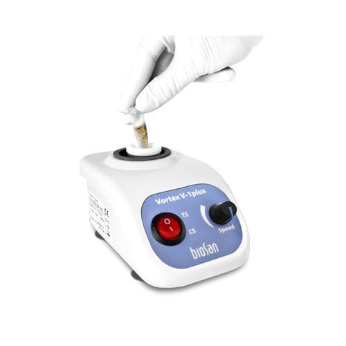 Agitateur de laboratoire vortex - V-1 plus - Biosan - de mélange / pour tubes / de paillasse