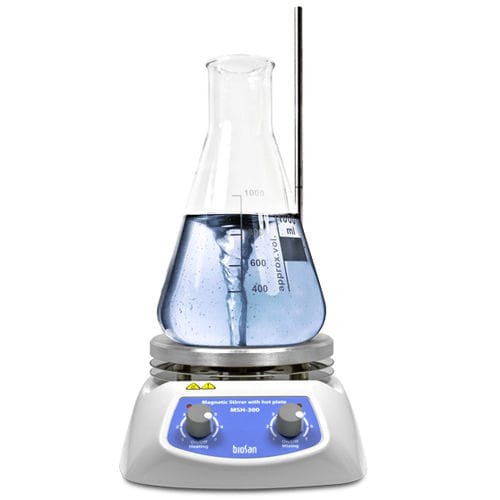 Agitateur magnétique de laboratoire - MSH-300 - Biosan - de chauffage / de paillasse / à plaque chauffante