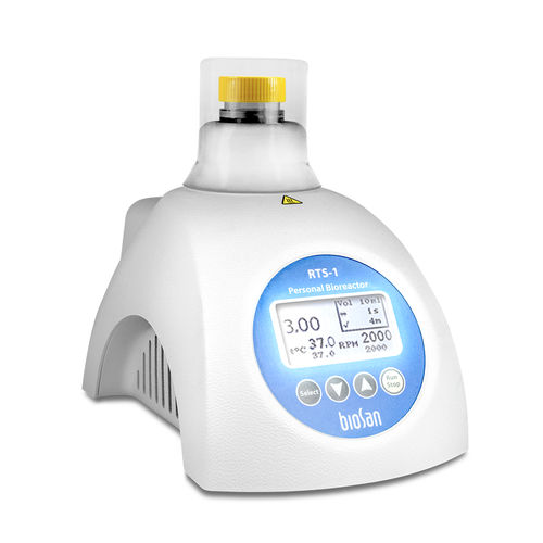 Bioréacteur en continu - RTS-1 - Biosan - de laboratoire / automatique / à agitation
