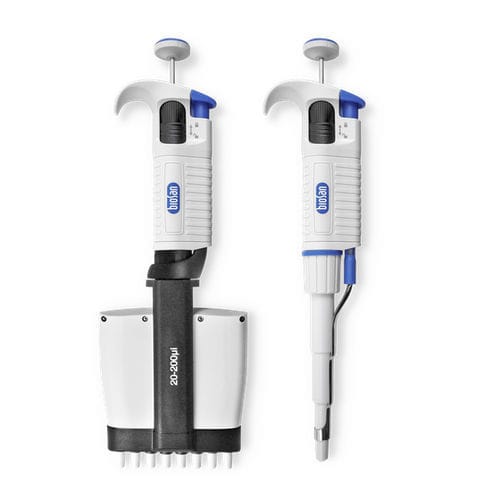 Pipette 12 canaux - APL series - Biosan - 8 canaux / en plastique / pour laboratoire