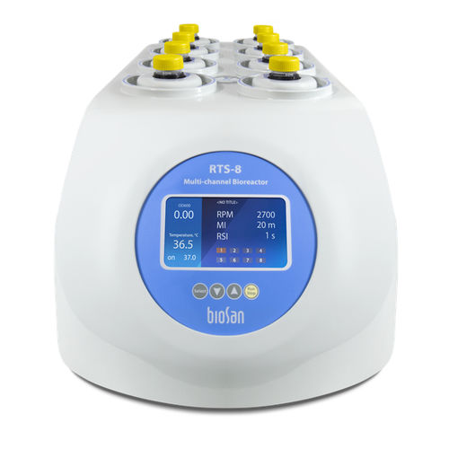 Bioréacteur de laboratoire - RTS-8 - Biosan - de process / automatique / parallèle