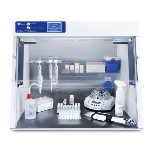 Hotte PCR avec irradiation UV - UVT-B-AR - Biosan - en inox / double