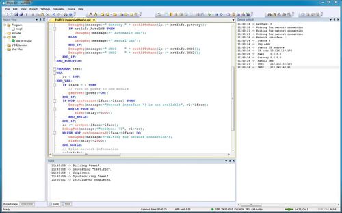 Logiciel de programmation - IDE Programming Environment - LOGICIO - de développement / d'émulation / d'édition