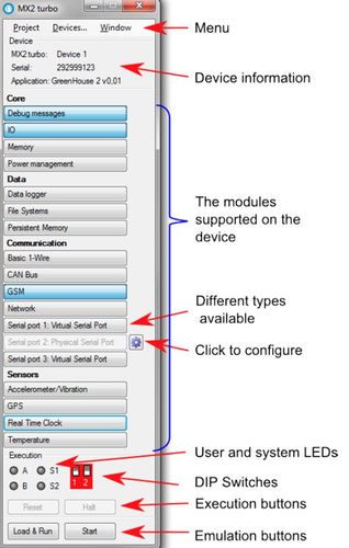 Logiciel d'émulation - Emulator - LOGICIO - de test / de débogage / Windows