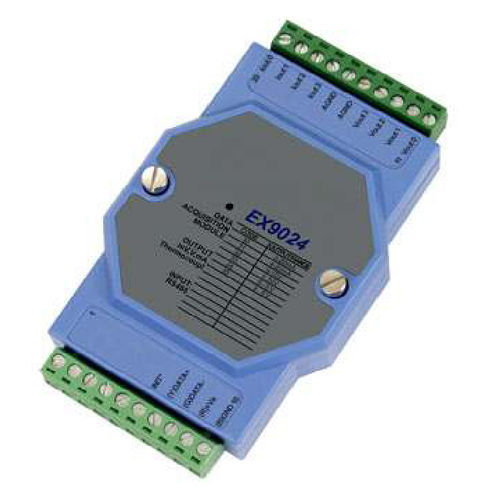 Module E/S analogique - RT-EX-9024 - LOGICIO - RS-485 / Modbus / à 4 sorties analogiques