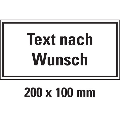 Panneau d'information de sécurité - 10767 - Kroschke sign-international GmbH - pour usage intérieur et extérieur / autocollant