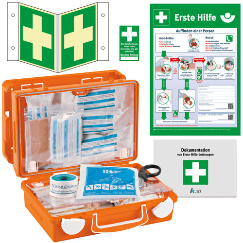 Kit d'urgence de premiers soins - 26954 - Kroschke sign-international GmbH