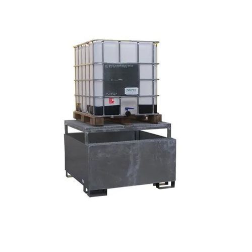 Bac de rétention pour cubitainer - F05F03 - Recycleoffice - en acier / en acier galvanisé