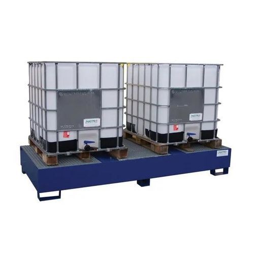 Bac de rétention pour cubitainer - F05G00 - Recycleoffice - en acier / pour intérieur