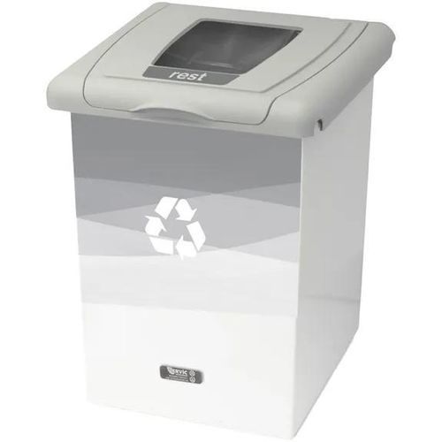 Poubelle avec couvercle - T02P27 - Recycleoffice