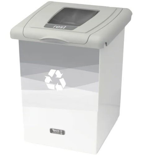 Poubelle pour déchets industriels - T02P30 - Recycleoffice - à déchets organiques / pour le recyclage / avec couvercle