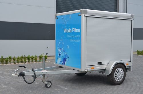 Remorque porte-engin - Aquatrans - Proffico sp. z o.o. - pour produits alimentaires / tractée