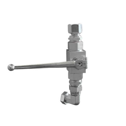 Vanne d'arrêt - DP-D-003-00000 series  - Dosier- und Prüftechnik GmbH - pour huile / filetée / pour applications industrielles
