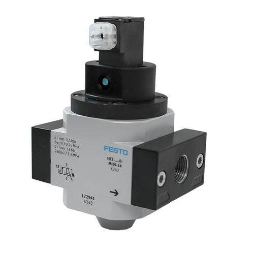 Soupape de surpression à air comprimé - DP-K-012-000002 - Dosier- und Prüftechnik GmbH - pour transport pneumatique / en acier inoxydable / pneumatique