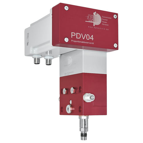 Vanne de dosage - PDV04 - Dosier- und Prüftechnik GmbH - électrique / doseuse / pour huile
