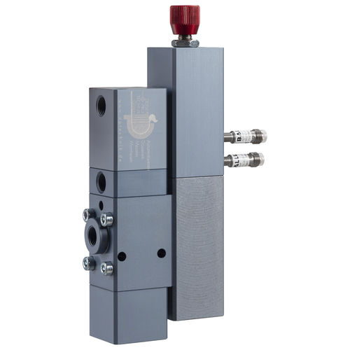 Vanne à pointeau - DP-K-002-0000 series - Dosier- und Prüftechnik GmbH - manuelle / pneumatique / électrique