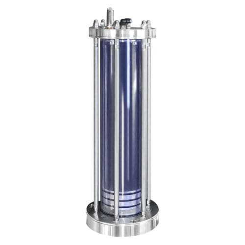 Vérin pour graisse - DP-F-006-000001 - Dosier- und Prüftechnik GmbH - pneumatique / en acier inoxydable / robuste