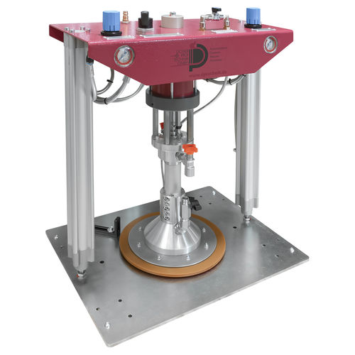 Pompe à fût - FP015 - Dosier- und Prüftechnik GmbH - pour lubrifiants / pour adhésifs / graisse fluide