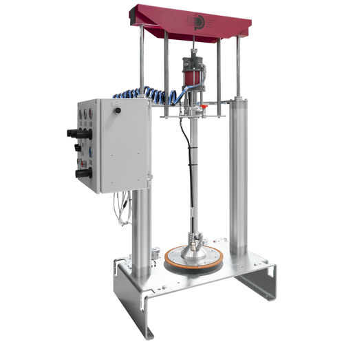 Pompe à fût - FP045 - Dosier- und Prüftechnik GmbH - pour lubrifiants / pour adhésifs / graisse fluide