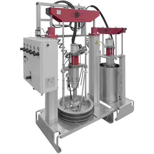 Pompe à fût - FP200-S - Dosier- und Prüftechnik GmbH - pour lubrifiants / pour adhésifs / graisse fluide
