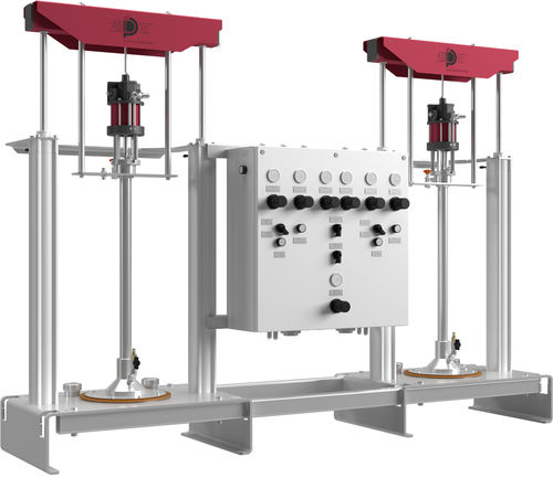 Pompe à fût - FP045-T - Dosier- und Prüftechnik GmbH - pour lubrifiants / pour adhésifs / graisse fluide