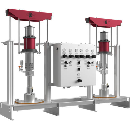 Pompe à fût - FP050-T - Dosier- und Prüftechnik GmbH - pour lubrifiants / pour adhésifs / graisse fluide