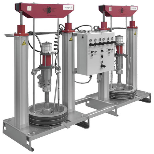 Pompe à fût - FP200-T - Dosier- und Prüftechnik GmbH - pour lubrifiants / pour adhésifs / graisse fluide