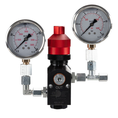 Vanne de pression - DP-K-002-0000 series  - Dosier- und Prüftechnik GmbH - à commande assistée / de réglage / de réduction de pression