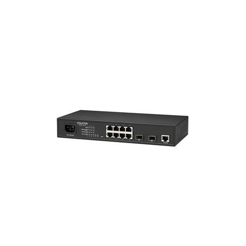 Commutateur Ethernet administrable - MEN-3410 series - Volktek - 8 ports / monté en rack / de bureau