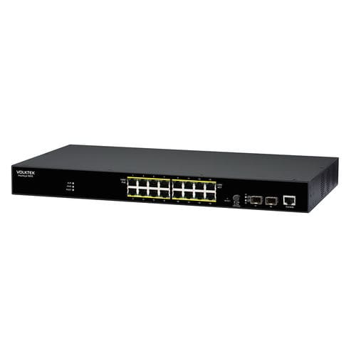 Commutateur Ethernet administrable - 9005-16GP2GS series - Volktek - 16 ports / monté en rack / d'intérieur