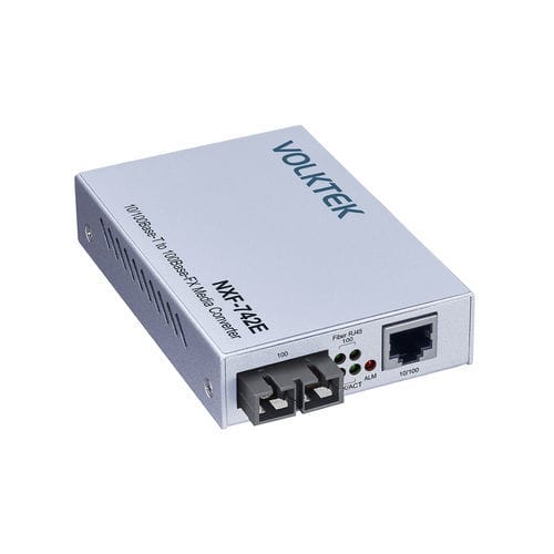 Convertisseur média - NXF-742E series - Volktek - Ethernet / de fibre optique / pour réseau à fibre optique