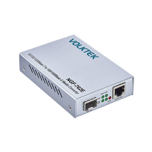 Convertisseur média - NGF-762E - Volktek - de protocole / de signal / sur rail DIN