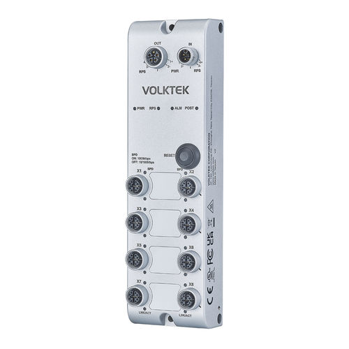 Commutateur Ethernet administrable - 8075-8GT-M12 - Volktek - 8 ports / de niveau 3 / de niveau 2