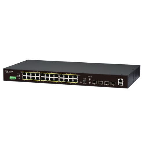 Commutateur Ethernet administrable - 9505-24GP4XS - Volktek - 4 ports / 24 ports / de niveau 2