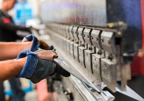 Pliage de tôle industriel - SMATES - avec presse / acier / aluminium