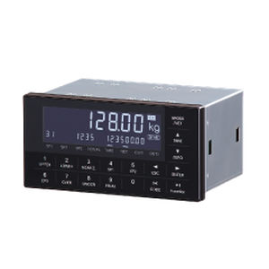 Indicateur de pesage affichage LCD - W100 series - MG Co., Ltd. - sur rail DIN / IP65 / RS-485