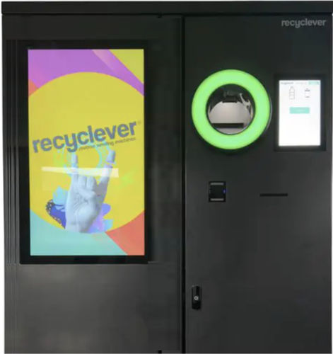 Récupératrice automatisée de canettes - RVM5 - 1200 - RECYCLEVER - pour bouteille / grand volume / indépendante